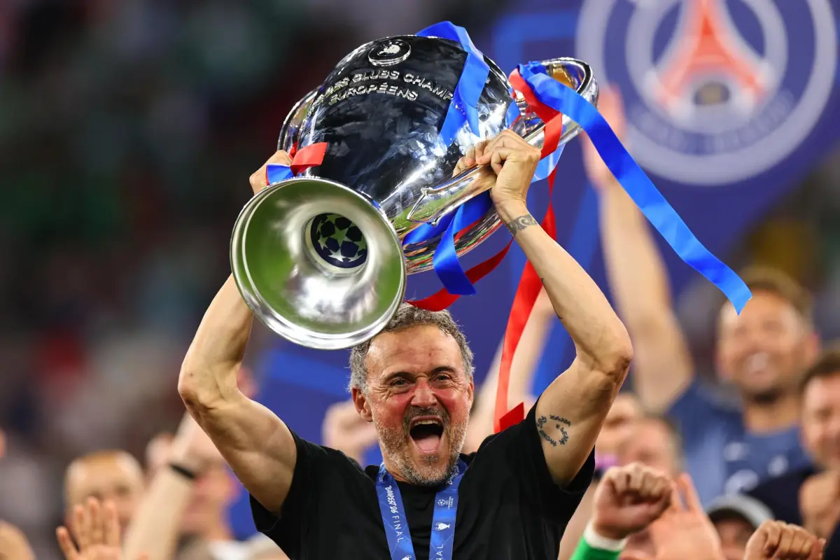 Luis Enrique entre los técnicos más ganadores de Champions - EFE