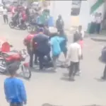 Video: Vapulean al supuesto responsable del tiroteo en zona 18t