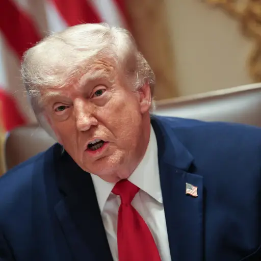 El presidente de Estados Unidos, Donald Trump, fue captado este 28 de mayo, durante una reunión con su gabinete, en la Casa Blanca, en Washington DC (EE ,UU