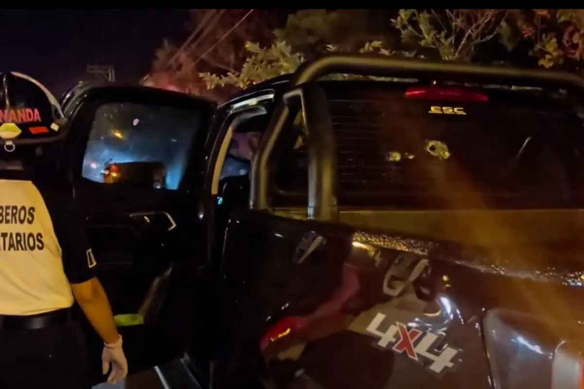 El ataque armado ocurrió en el sector conocido como la "Cuesta del Águila"., Captura de pantalla.