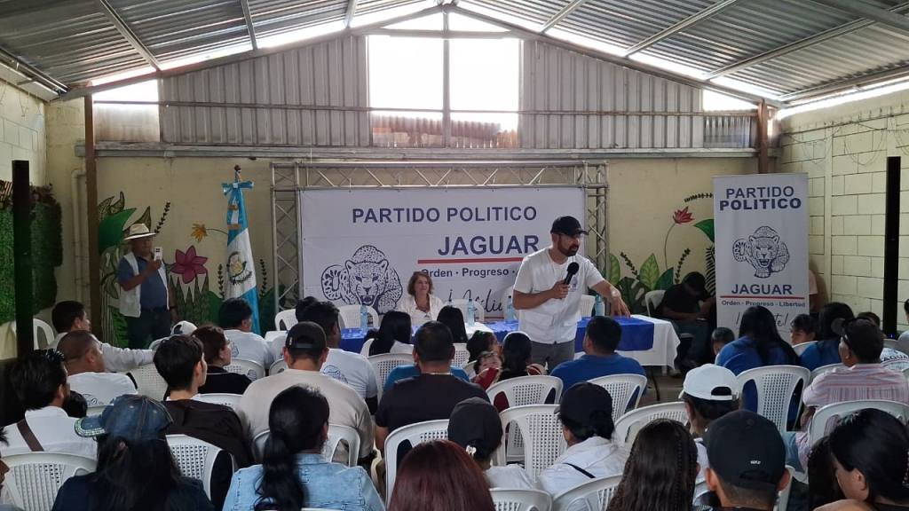 Partido Jaguar juramenta Coordinador Municipal en San José Pinula | Alex Meoño