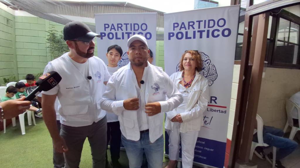 Partido Jaguar juramenta Coordinador Municipal en San José Pinula | Alex Meoño