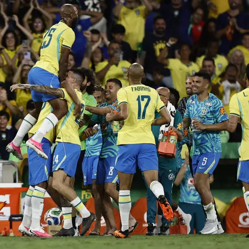 Brasil, guiado por Vinícius, golea a Panamá en el Maracaná 