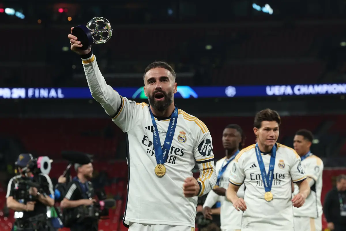Dani Carvajal, MVP de la final de Champions League en 2024 - EFE