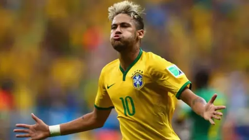 Los números de Neymar en las Copas del Mundo de la FIFA 