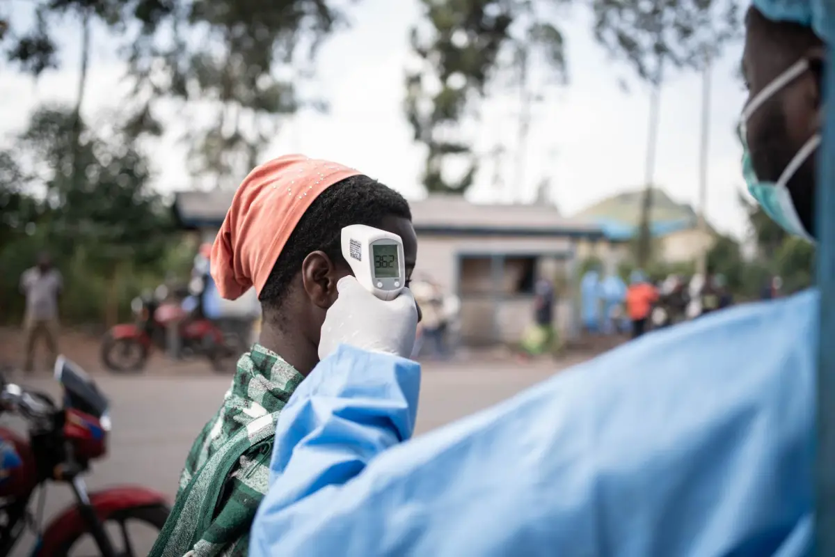 Brote de ébola en África, EFE