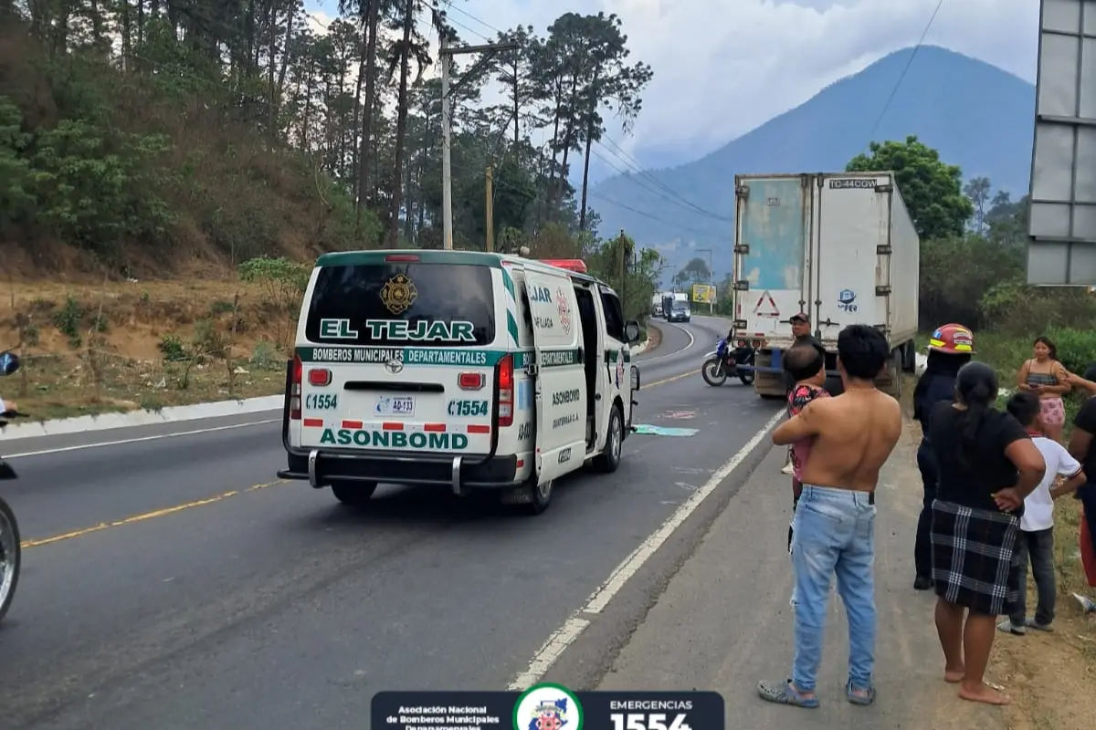 Bomberos confirmaron la muerte del menor de 2 años., Foto Bomberos Municipales Departamentales
