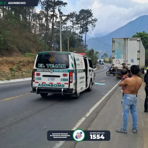 Bomberos confirmaron la muerte del menor de 2 años. ,Foto Bomberos Municipales Departamentales
