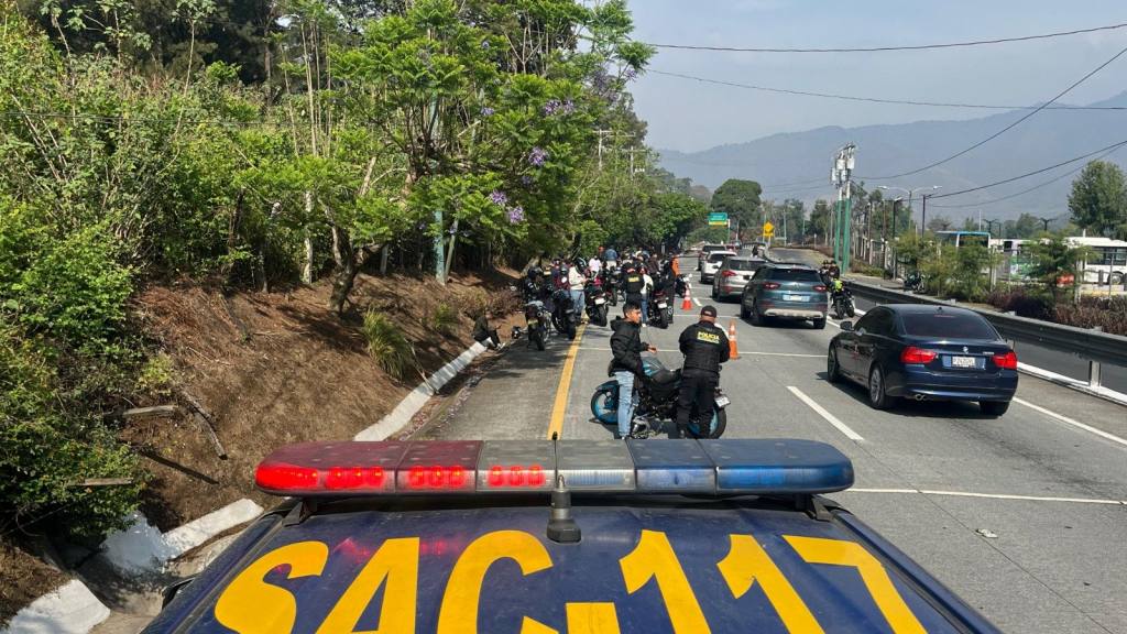 Ejecutan operativos contra las carreras clandestinas en varias rutas | PNC de Guatemala