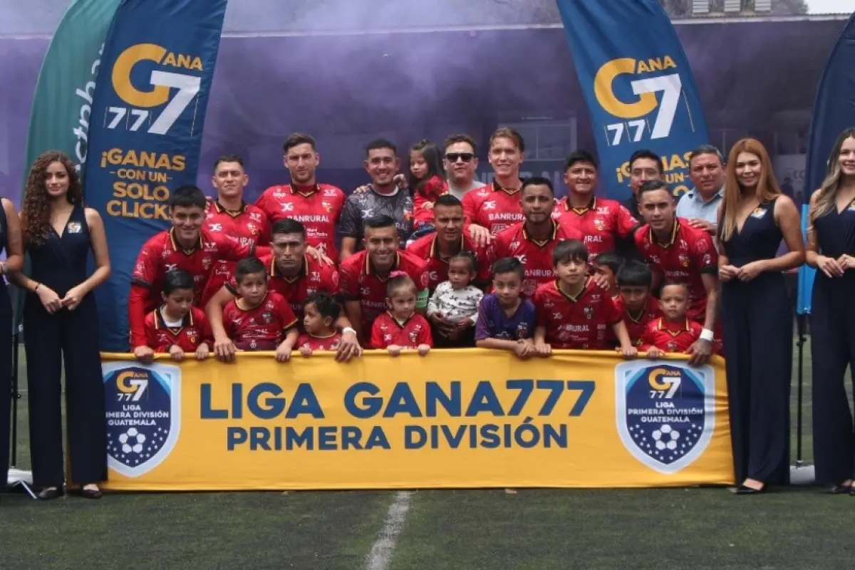 Once del Deportivo San Pedro en la final de la Primera División - Primera División