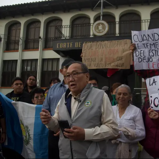 La Corte de Constitucionalidad conoció los amparos presentados en el proceso de elección de rector de la USAC. ,Foto Omar Solís
