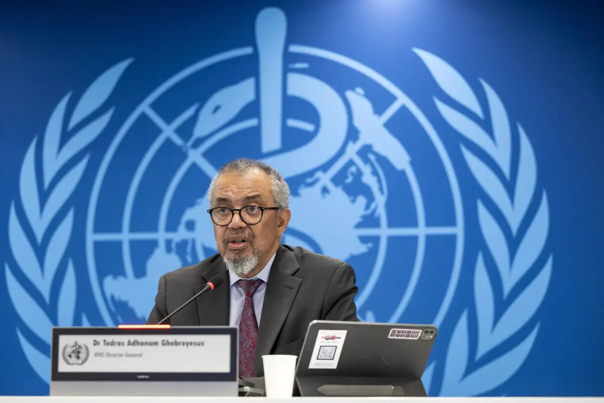 Tedros Adhanom Ghebreyesus, director general de la OMS, EFE