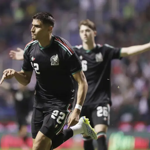 Partido amistoso entre México y Ghana en Puebla - EFE