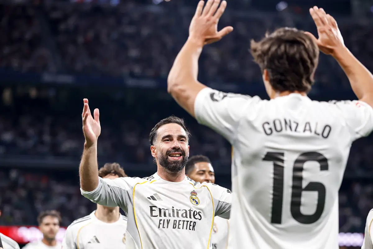 Celebración del Real Madrid ante el Athletic Club - Real Madrid