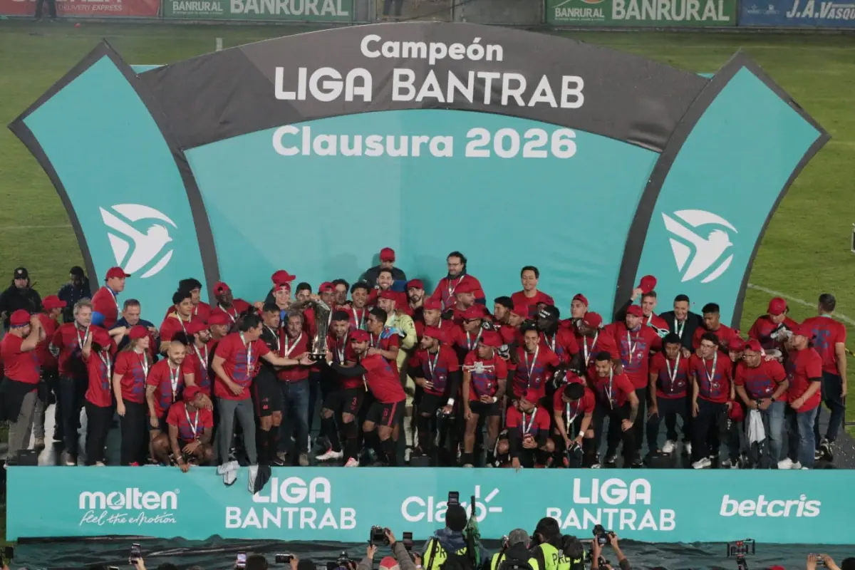 Municipal es campeón de la Liga Nacional, Clausura 2026