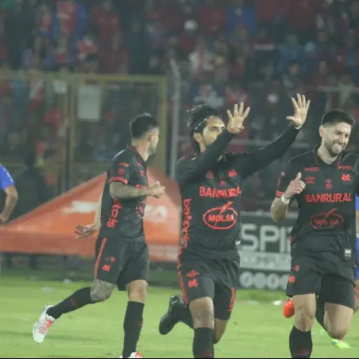 Celebración de Municipal en el Estadio Mario Camposeco - Alex Meoño