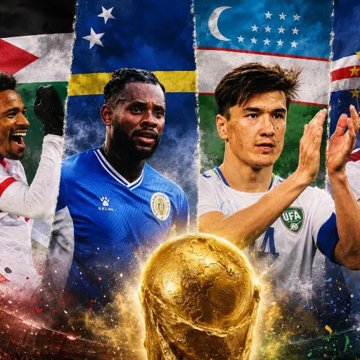 Las cuatro selecciones debutantes del Mundial 2026. ,IA