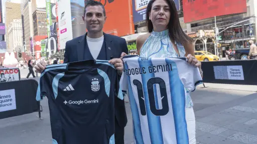 Argentina usará IA de Google Gemini durante el Mundial 2026