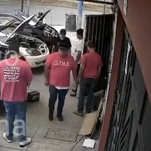 Asalto en zona 3. ,Captura de pantalla video de X.