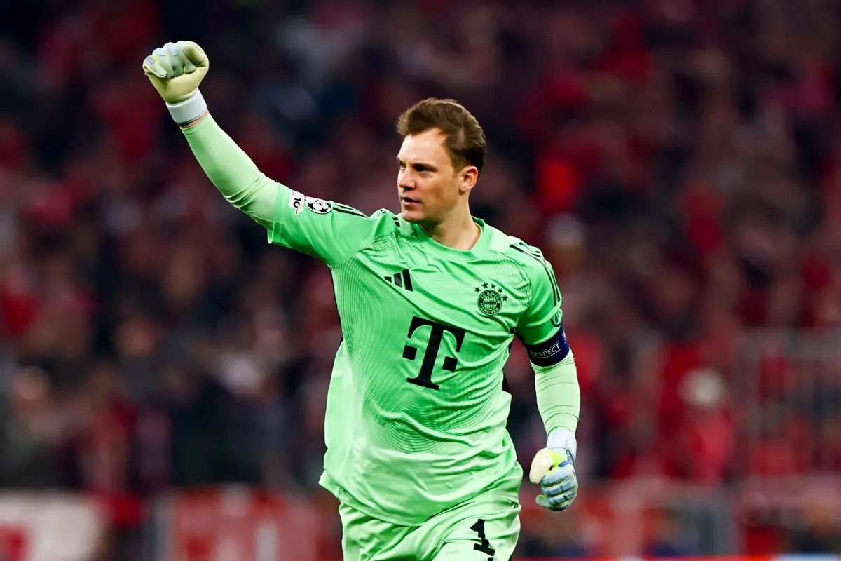 Manuel Neuer, portero de la Selección de Alemania 