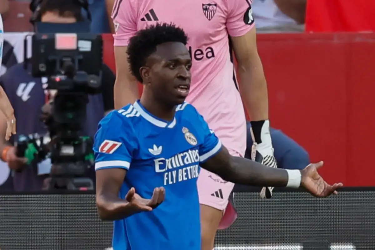 Vinícius no se ha entrenado con el Real Madrid 