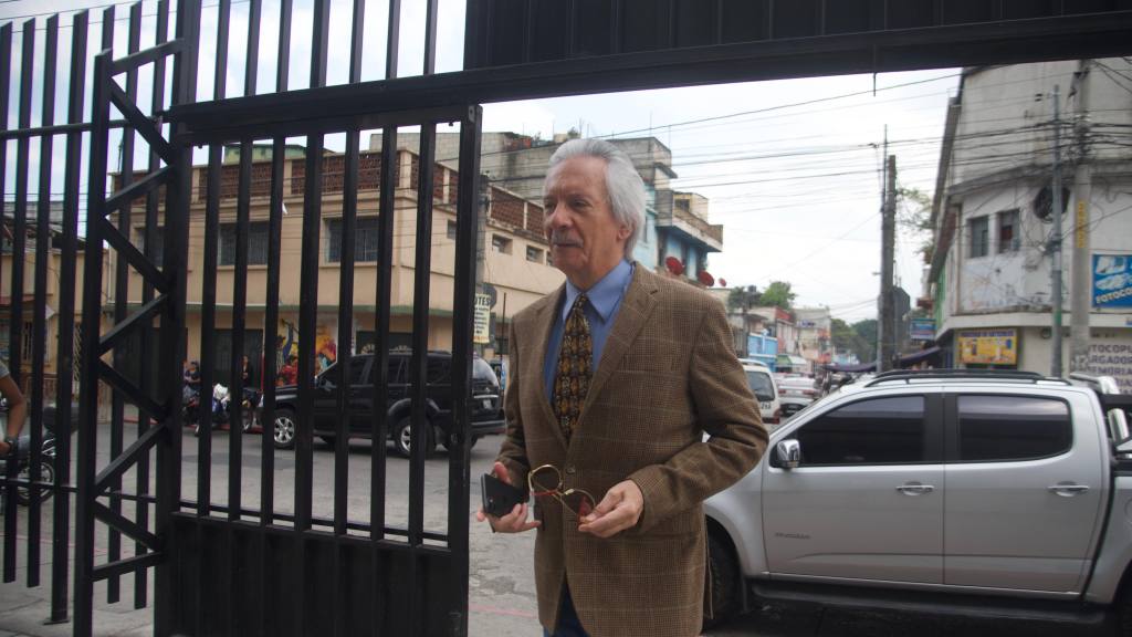 El periodista José Rubén Zamora denunció ante el Ministerio Público a exfiscales y jueces. | Omar Solís/EU