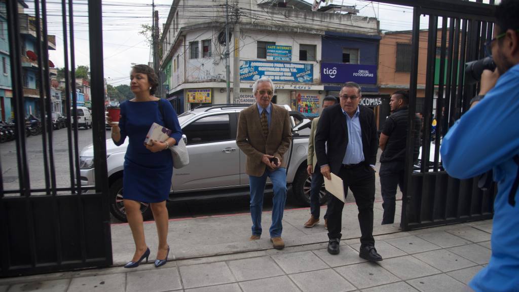 El periodista José Rubén Zamora denunció ante el Ministerio Público a exfiscales y jueces. | Omar Solís/EU
