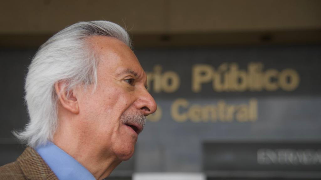 El periodista José Rubén Zamora denunció ante el Ministerio Público a exfiscales y jueces. | Omar Solís/EU
