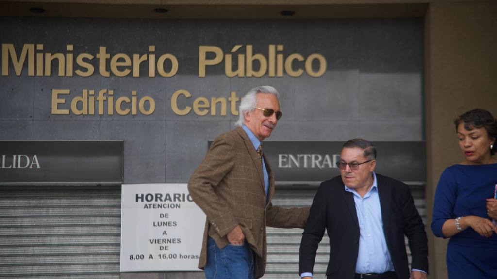 El periodista José Rubén Zamora denunció ante el Ministerio Público a exfiscales y jueces. | Omar Solís/EU
