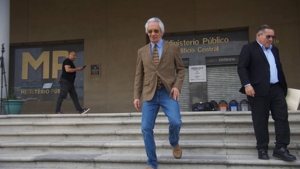 El periodista José Rubén Zamora denunció ante el Ministerio Público a exfiscales y jueces. | Omar Solís/EU