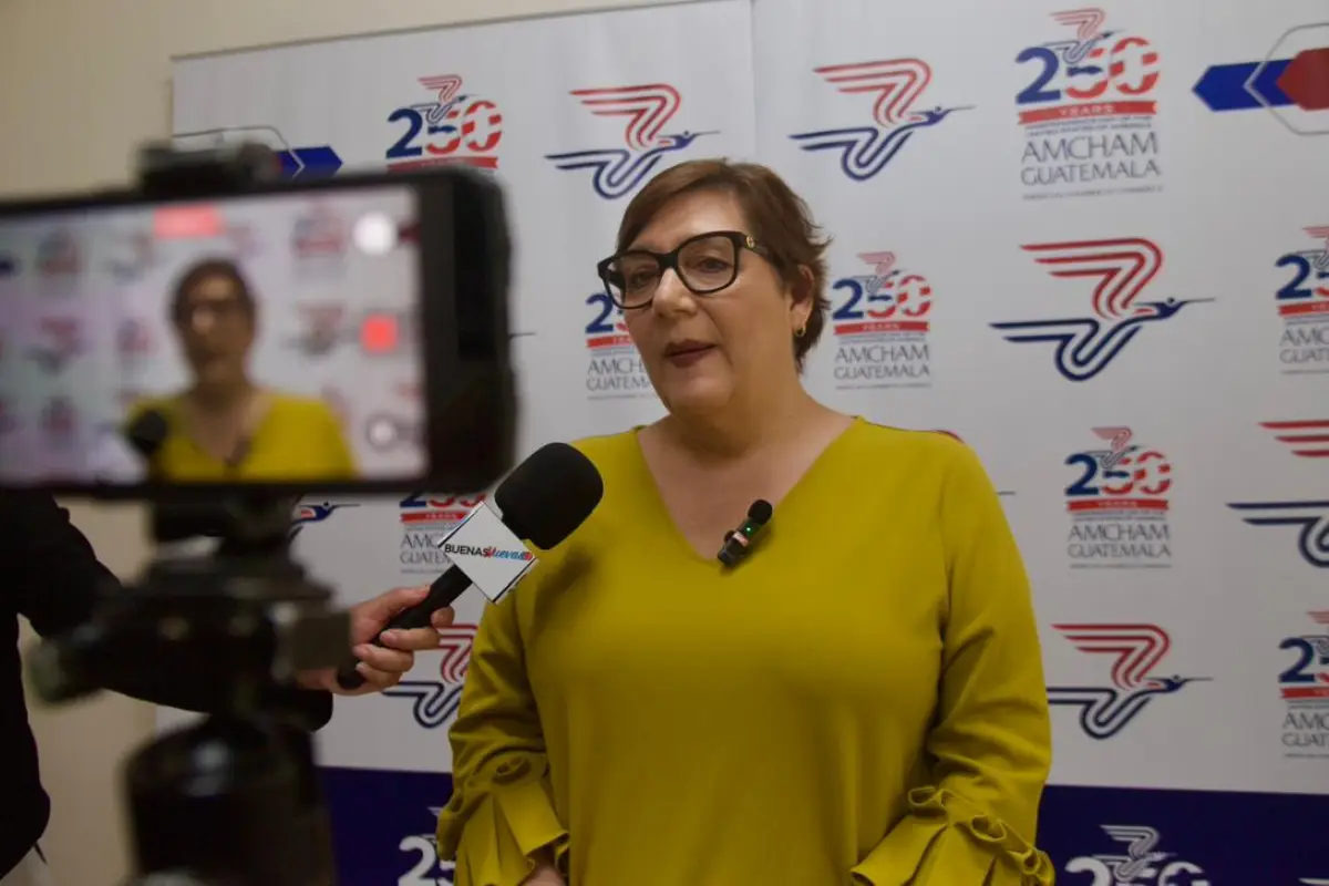 Waleska Sterkel de Ortiz, Directora de AmCham Guatemala, Foto Omar Solís