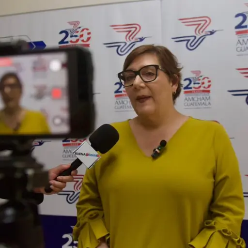 Waleska Sterkel de Ortiz, Directora de AmCham Guatemala ,Foto Omar Solís