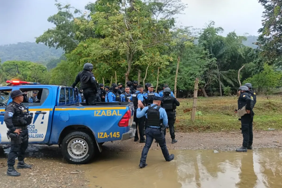 Policía Nacional Civil de Guatemala desarrolla operativos coordinados con la Policía Nacional de Honduras., Foto PNC