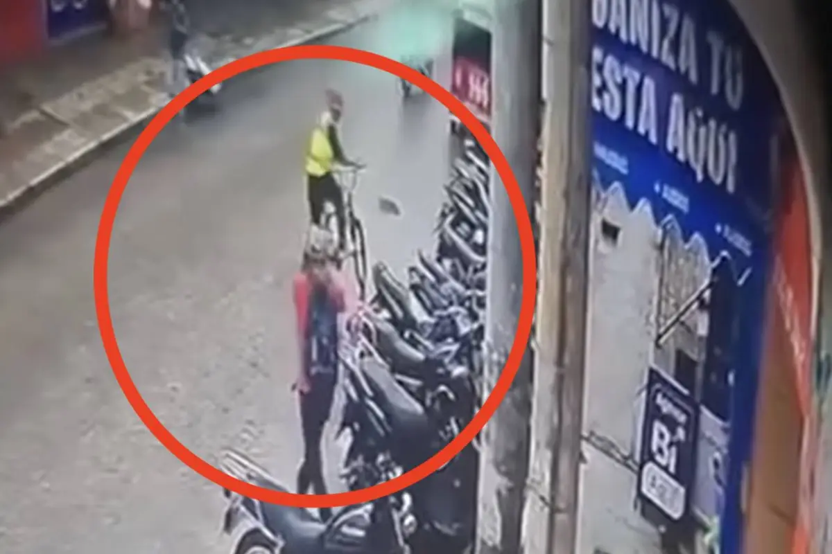 Balacera en Jalapa. , Captura de pantalla video de Facebook.