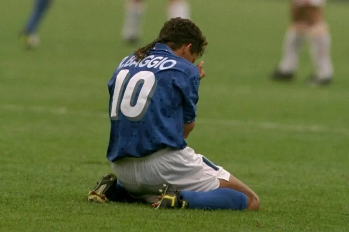 El fallo de Roberto Baggio durante la fina del Mundial 1994., FIFA