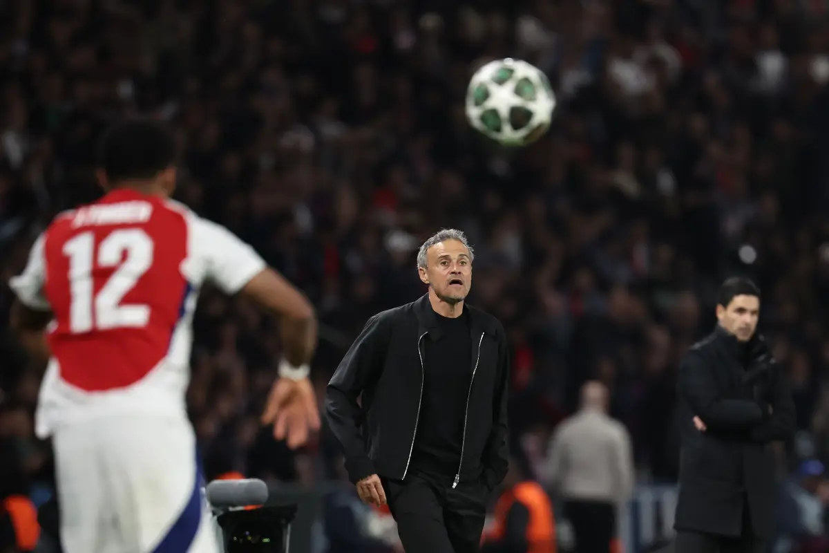 Luis Enrique, técnico de París Saint-Germain 