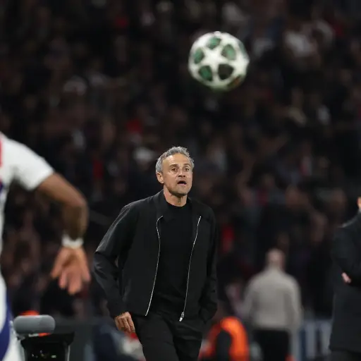 Luis Enrique, técnico de París Saint-Germain 