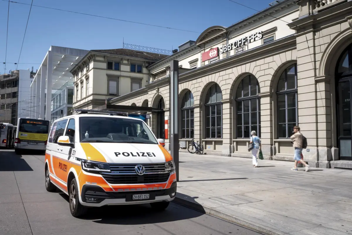 Ataque con arma blanca en estación de tren en Suiza, EFE