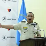 Ministro de la Defensa Nacional de Guatemala, Henry Sáenz. ,Foto EFE