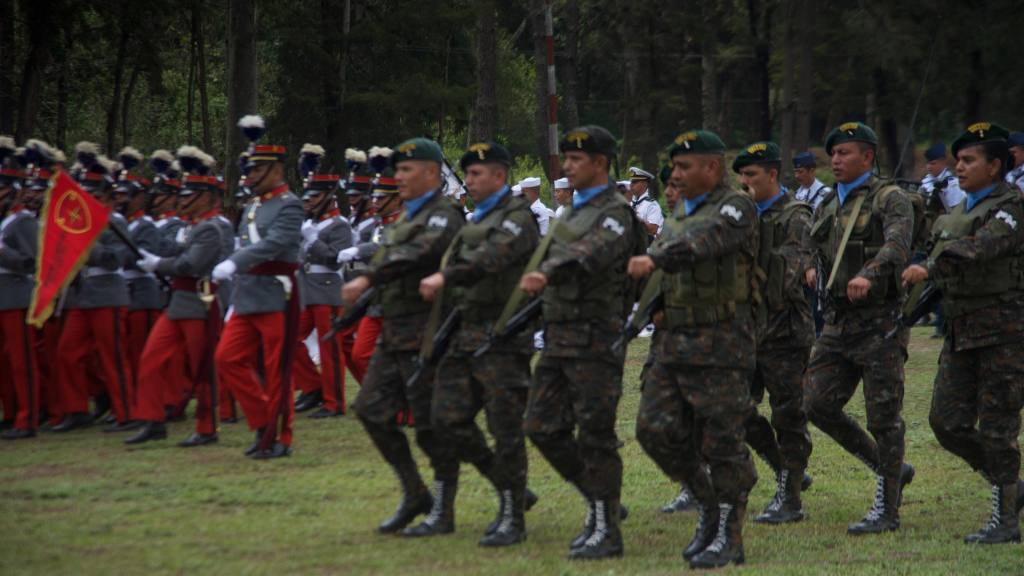 Acto de ascensos en las filas del Ejército de Guatemala. | Omar Solís/EU
