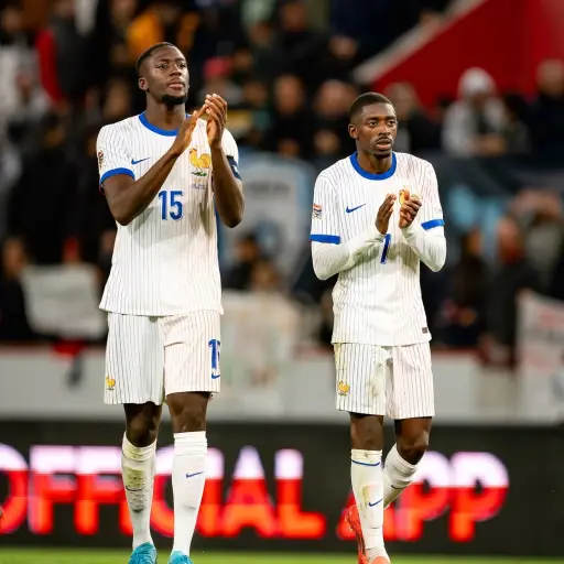 Ibrahima Konaté y Ousmane Dembélé con la selección de Francia - instagram @ibrahimakonate
