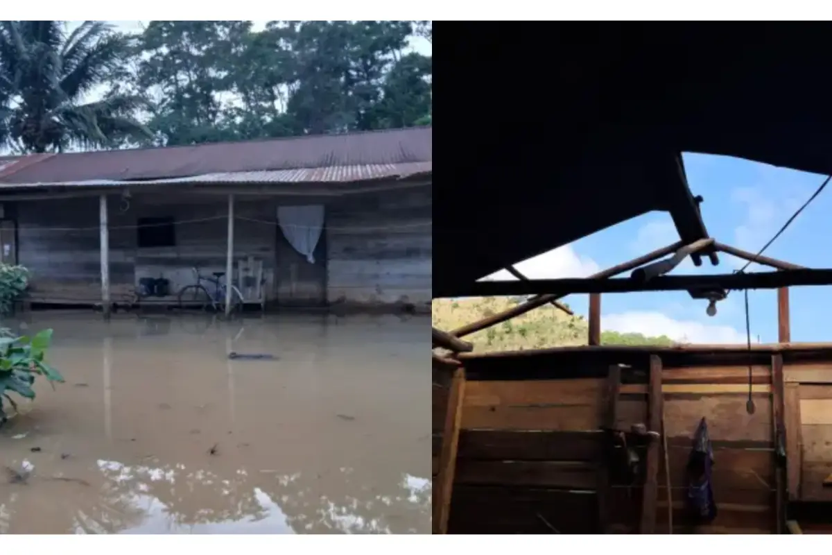 Fuertes lluvias generan inundaciones y daños en techos en Alta Verapaz., 