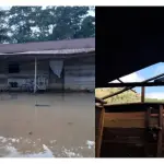 Fuertes lluvias generan inundaciones y daños en techos en Alta Verapaz. ,