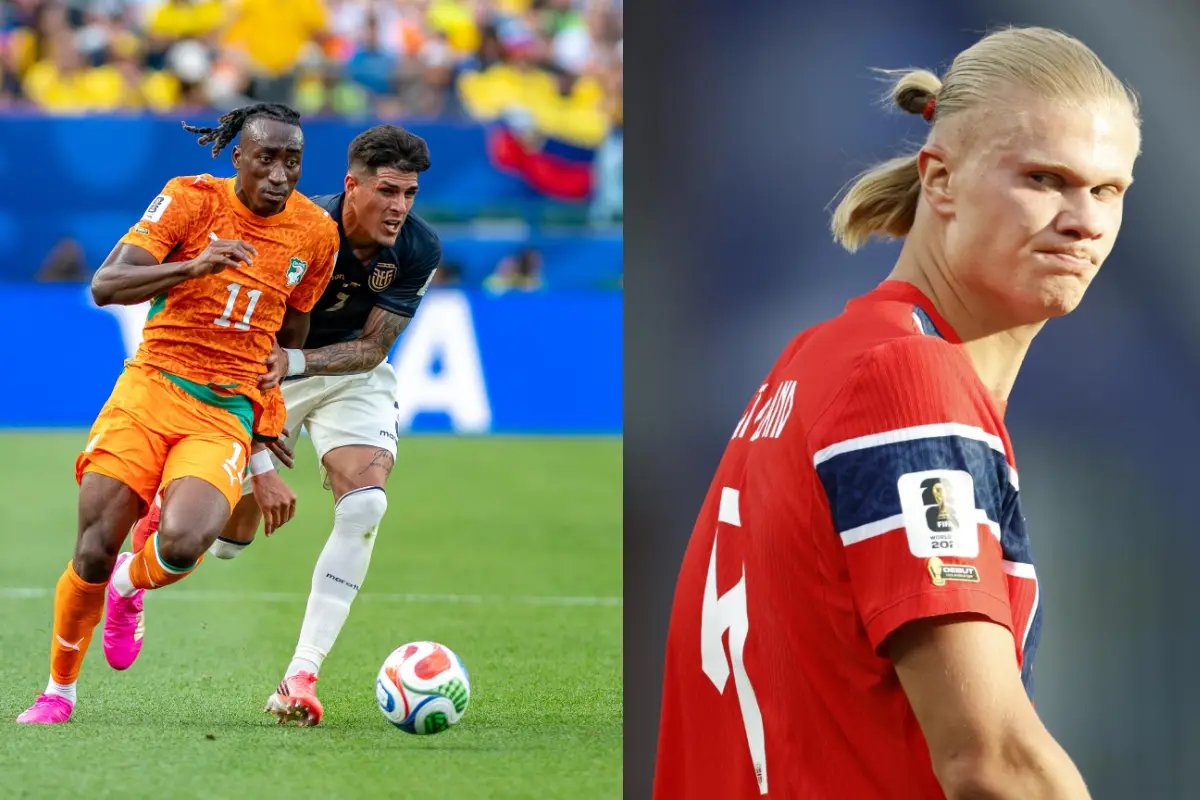 Diomandé vs Haaland, estandartes de marfileños y noruegos por una clasificación histórica, 
