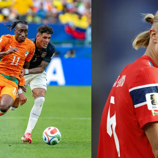 Diomandé vs Haaland, estandartes de marfileños y noruegos por una clasificación histórica ,