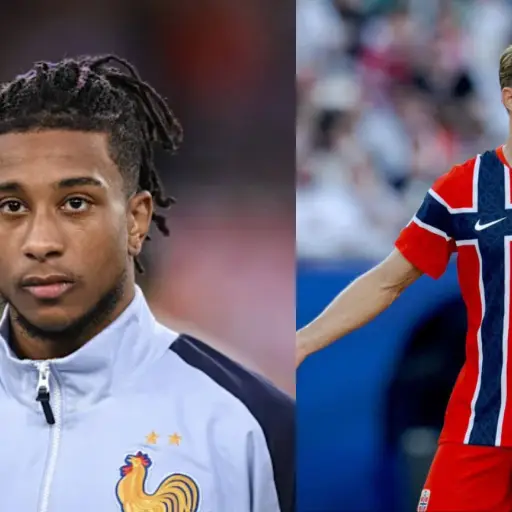 Duelo entre Francia y Noruega ,