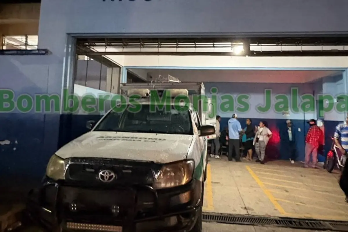 Los cuerpos de socorro de Monjas, Jalapa, atendieron a los heridos tras un incidente armado., Bomberos Municipales Departamentales