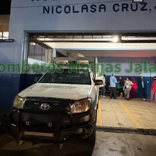 Los cuerpos de socorro de Monjas, Jalapa, atendieron a los heridos tras un incidente armado. ,Bomberos Municipales Departamentales