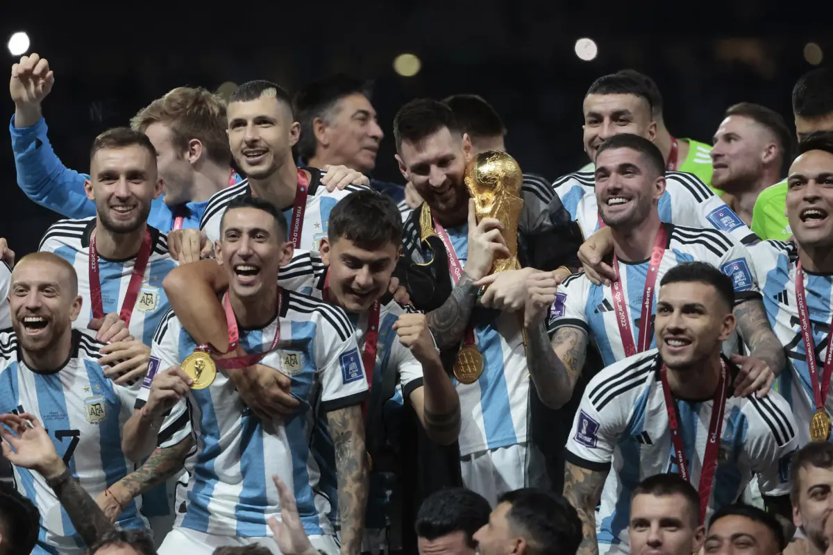 Argentina se coronó campeona del mundo en 2022., EFE