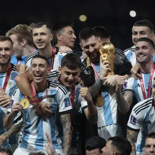 Argentina se coronó campeona del mundo en 2022. ,EFE